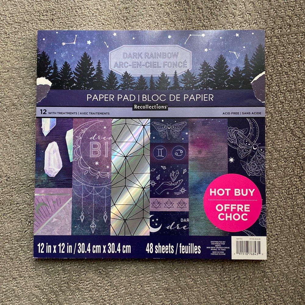 Galaxy Scrapbook Paper Pad